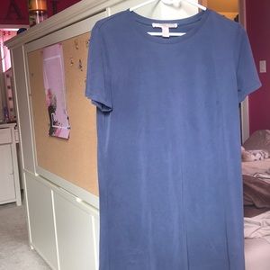 forever 21 navy t-shirt dress